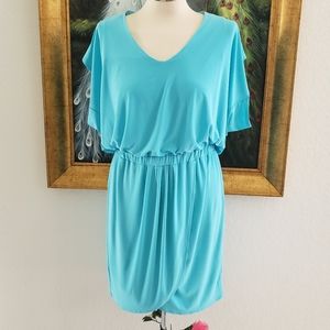 Threads Saks Fifth Aventura Aqua Dress